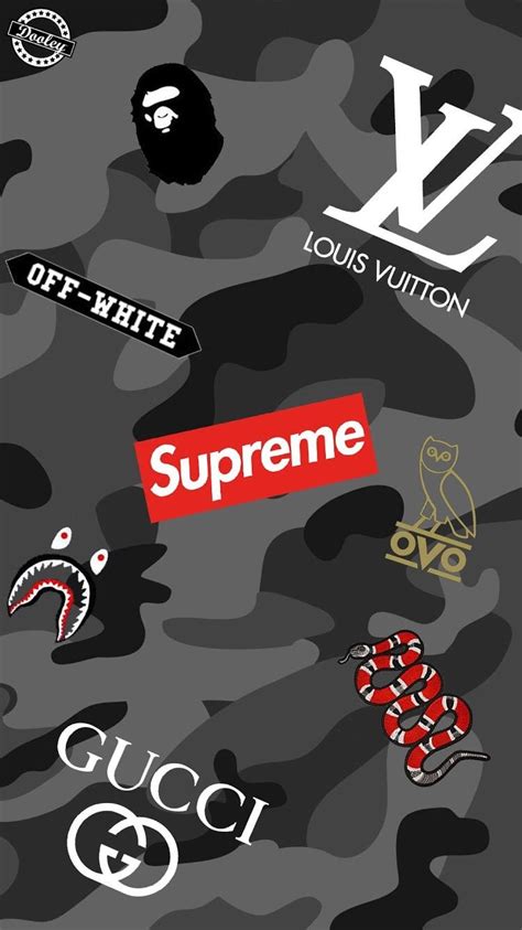 gucci x supreme background